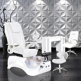 ALDEN CRYSTAL PEDICURE CHAIR SUMMER PACKAGE DEAL