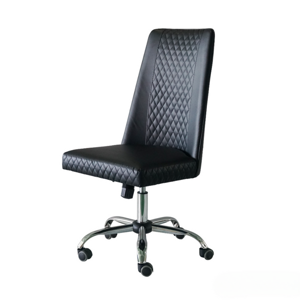 ESTELLE CUSTOMER CHAIR WITH ROLLING BASE