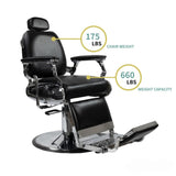 ROOSEVELT BARBER CHAIR