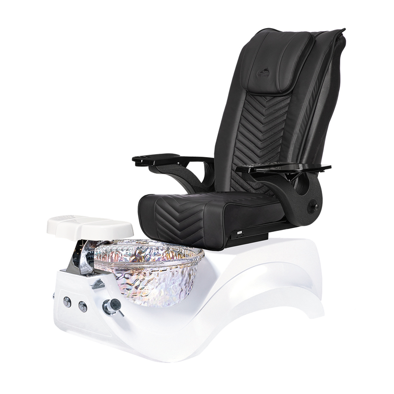 Alden Crystal Pedicure Chair