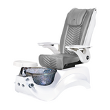 Alden Crystal Pedicure Chair