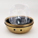 Trio Foot Spa - in Gold Glitter | w/ Heat & Vibration