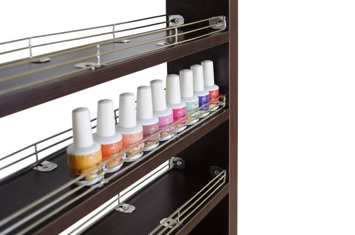 Wooden Nail Polish Stand Rack