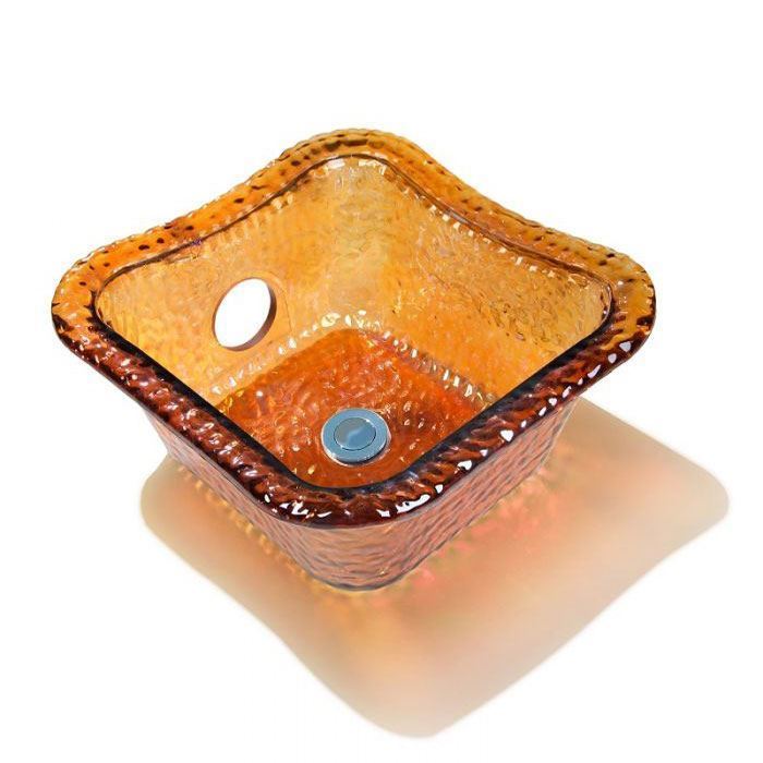 ANS - Square Glass Pedicure Bowl