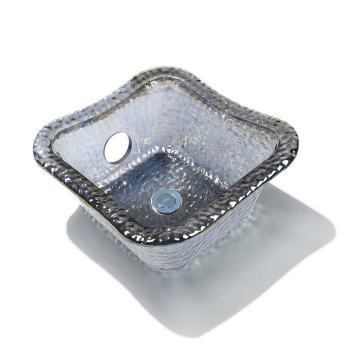 ANS - Square Glass Pedicure Bowl