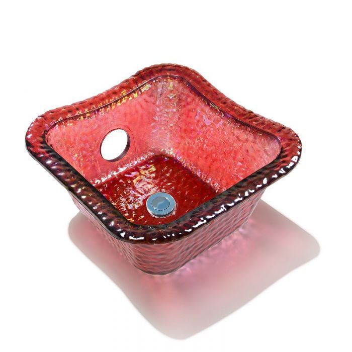 ANS - Square Glass Pedicure Bowl