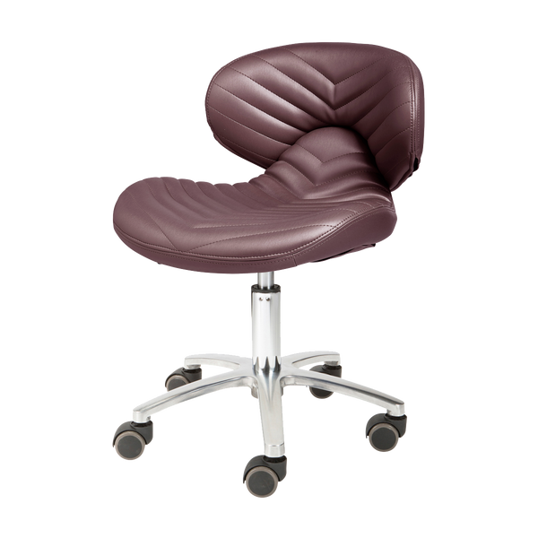 1010L Chevron Pedicure Technician Stool