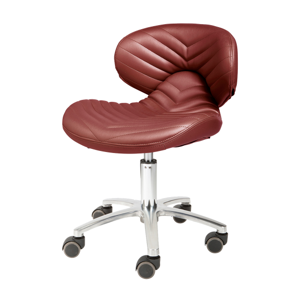 1010L Chevron Pedicure Technician Stool