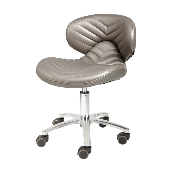 1010L Chevron Pedicure Technician Stool