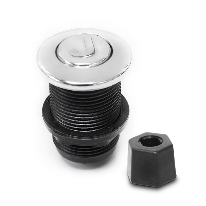 Gs4006-J – Jet Button & Compression Nut to activate jet motor whirlpool. Please order air tube separately. Compression nut requires fresh cut air tube. Online orders only.