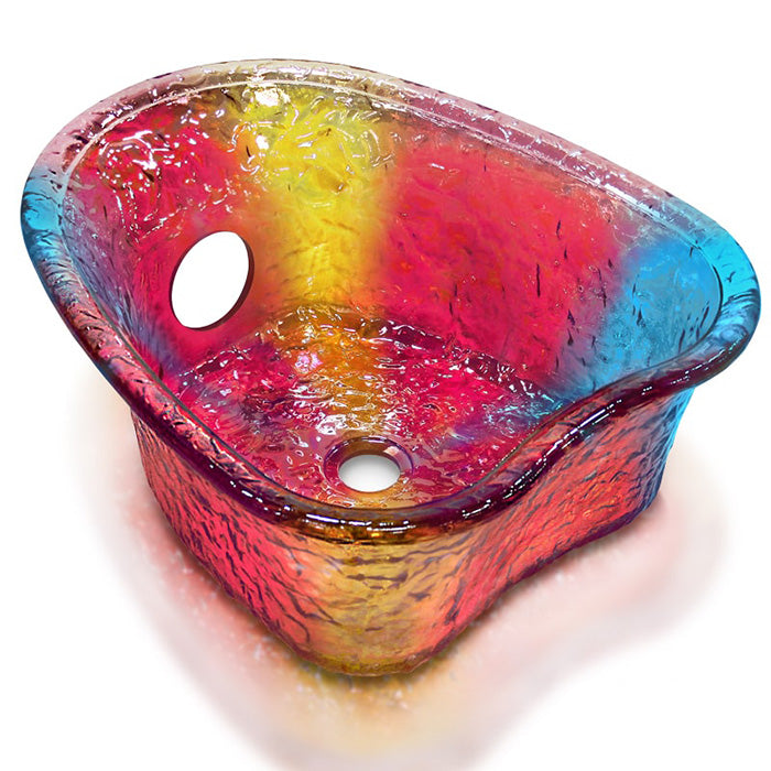 Gs5012 - Heartshape Glass Pedicure Bowl