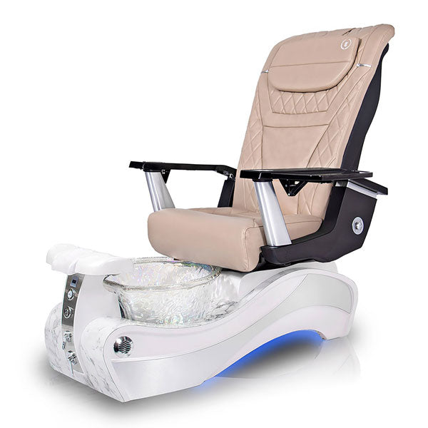 New Beginning WHITE-MARBLE Pedicure Chair