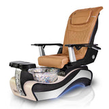 New Beginning WOOD-CRYSTAL Pedicure Chair