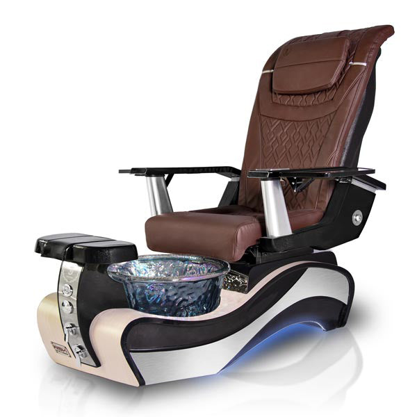 New Beginning WOOD-NICKEL Pedicure Chair