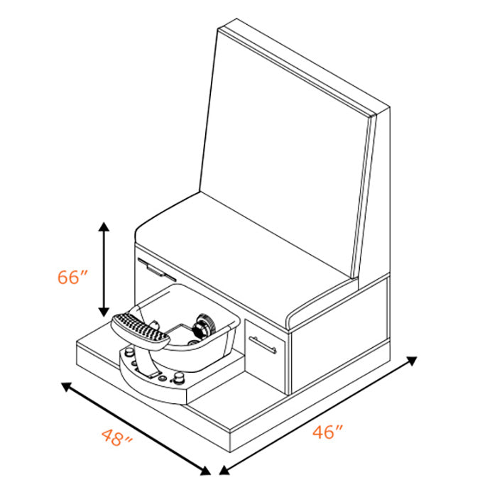 Artelli Pedicure Bench