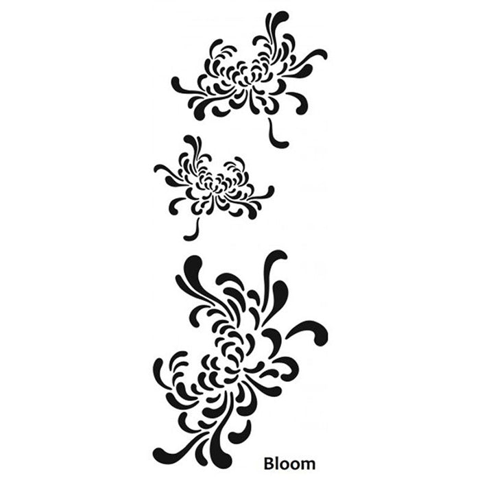 Vinyl Salon Decal - Bloom