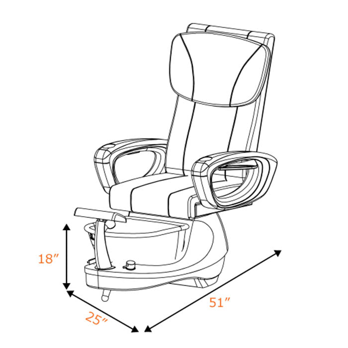 GSpaF HT-245 Pedicure Chair