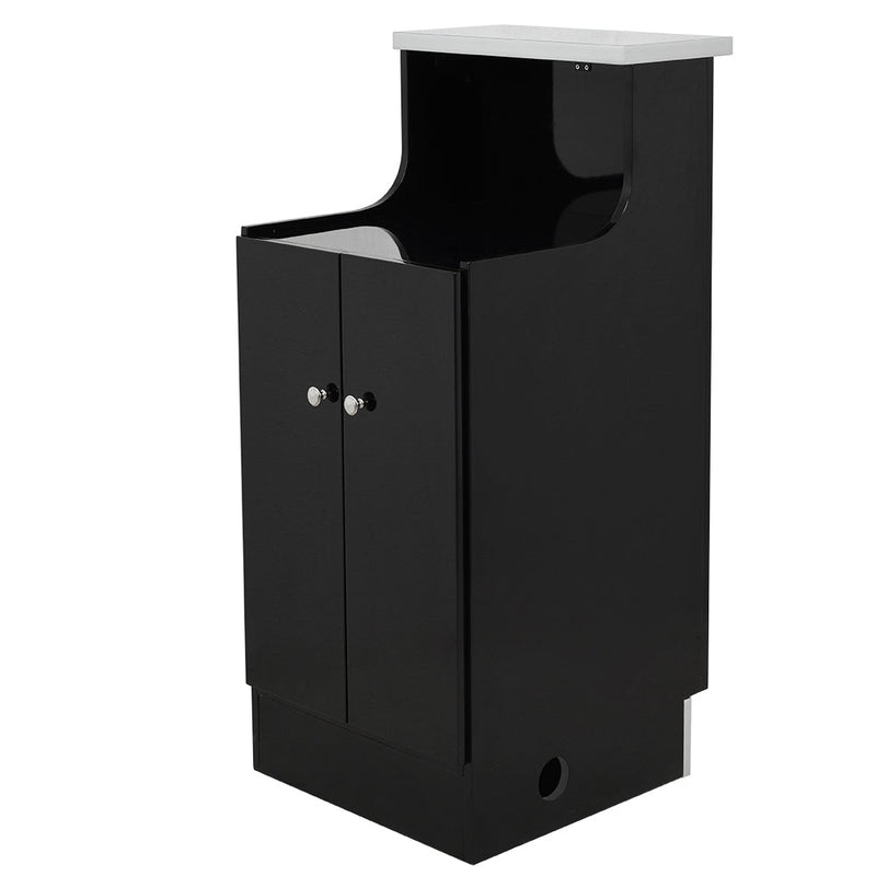 Janus LED Lighted Storage Reception Desk - Double Door