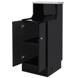 Janus LED Lighted Storage Reception Desk - Double Door